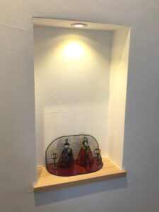 《玄関のニッチです》